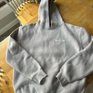 BRAND NEW NEVER WORN White Fox Hoodie